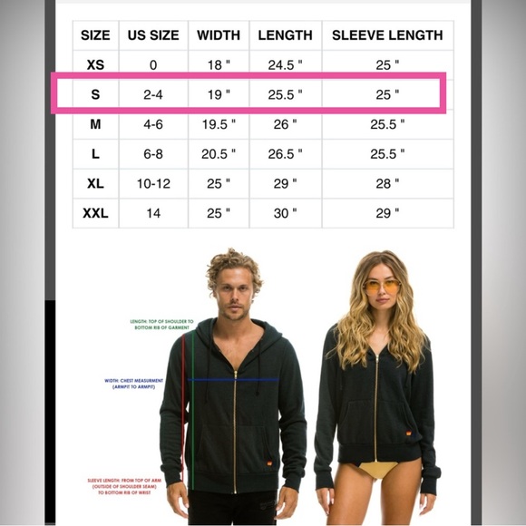 Aviator Nation 5 Stripe Hoodie - Diagonal Stripe! - Picture 9 of 9